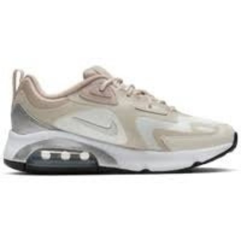 NIKE Women Air Max 200 White Metallic 11